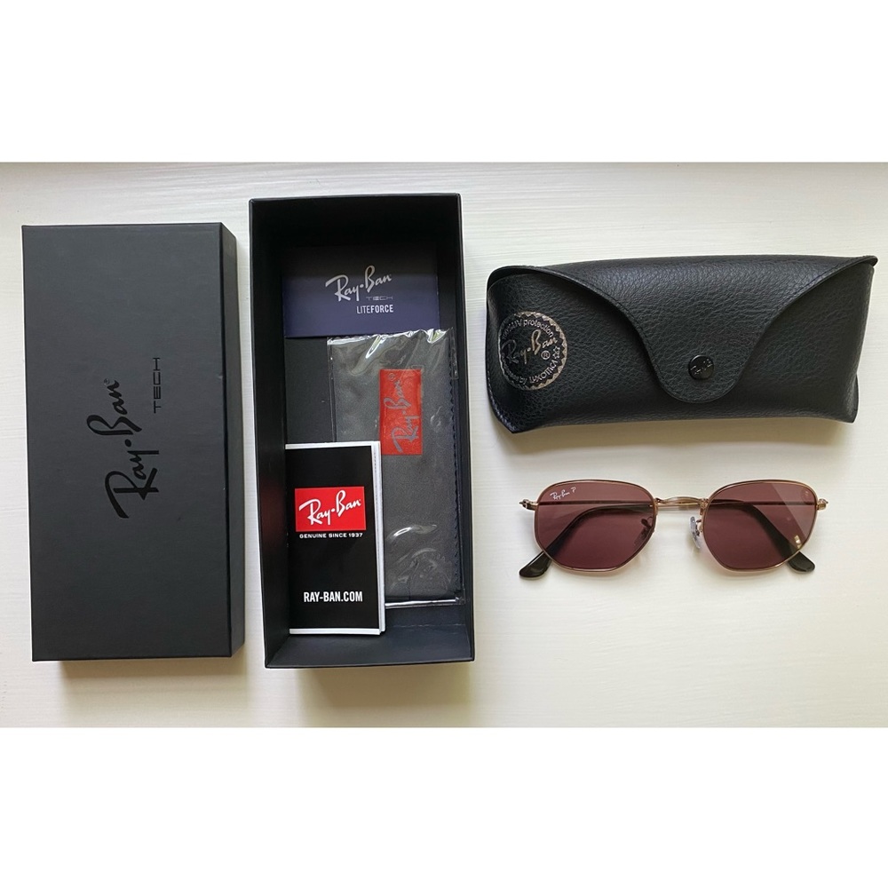 COPY - Hexagonal Flat Lens Ray-Bans